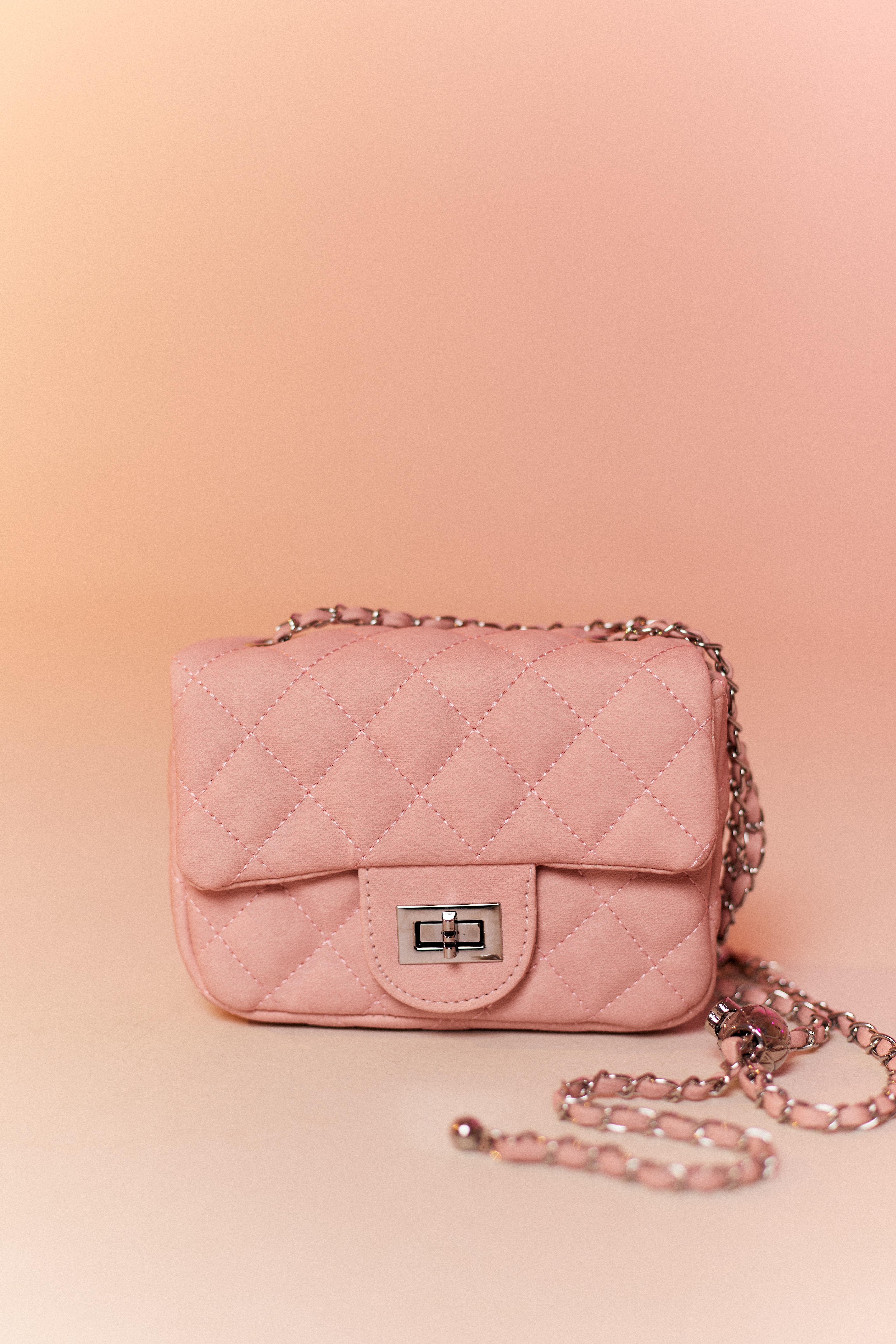 DENIM BAG PINK